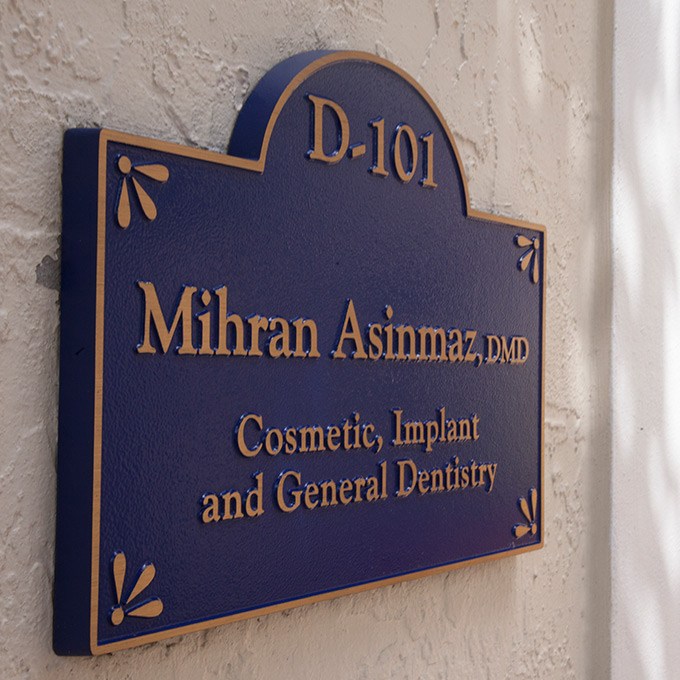 The Mihran Asimaz, DMD sign