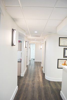 Dental office Hallway