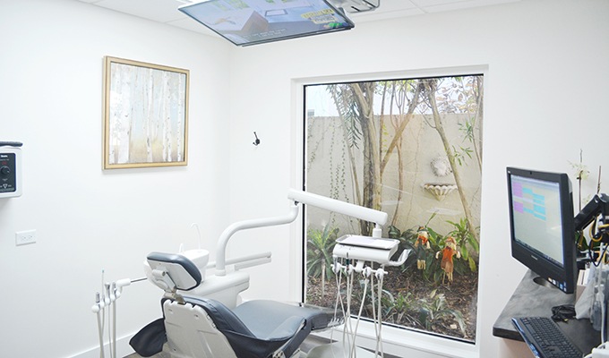 State-of-the-art dental patient treatment room